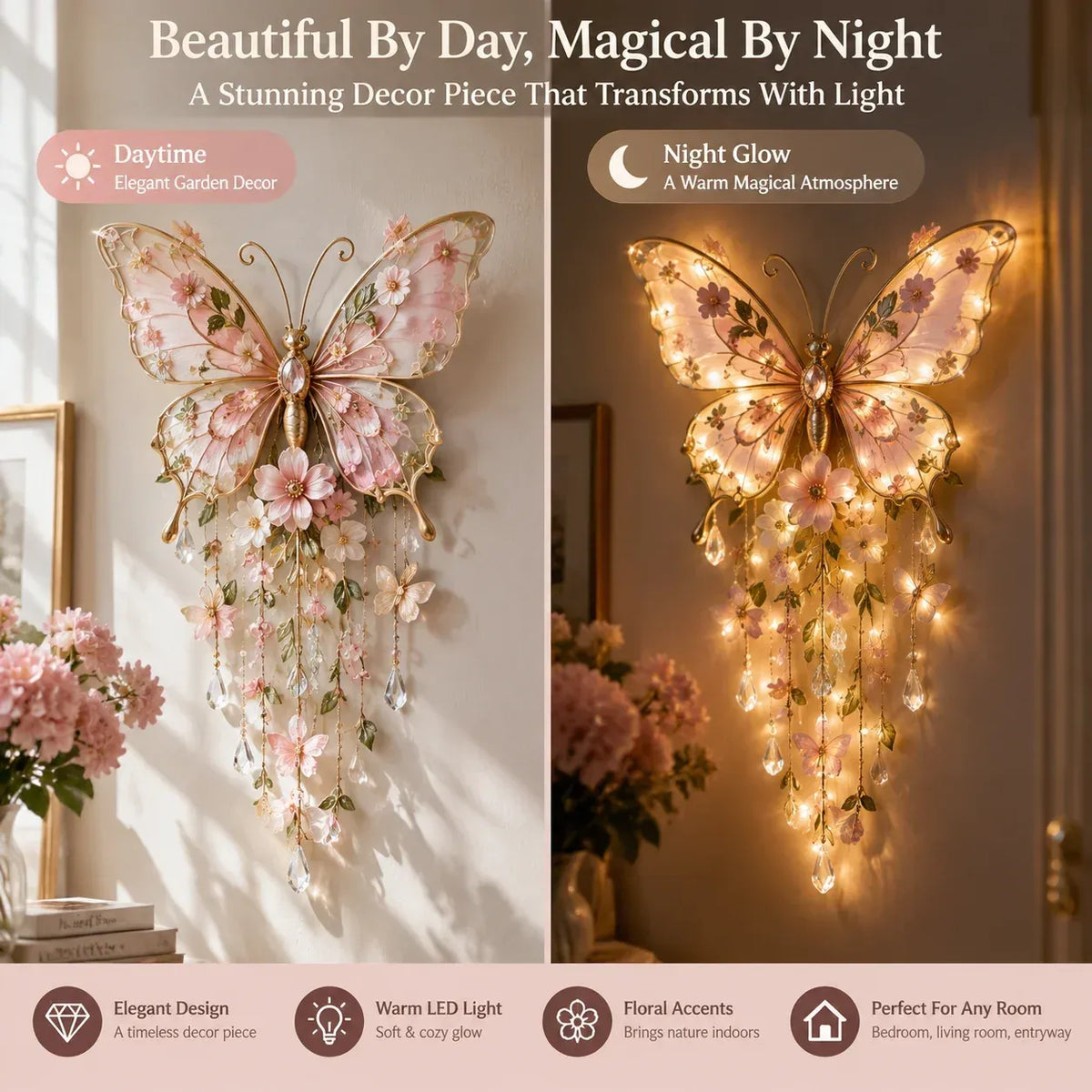 🔥 LAST DAY! 49% OFF – Let Your Garden Glow Like Magic 🦋✨