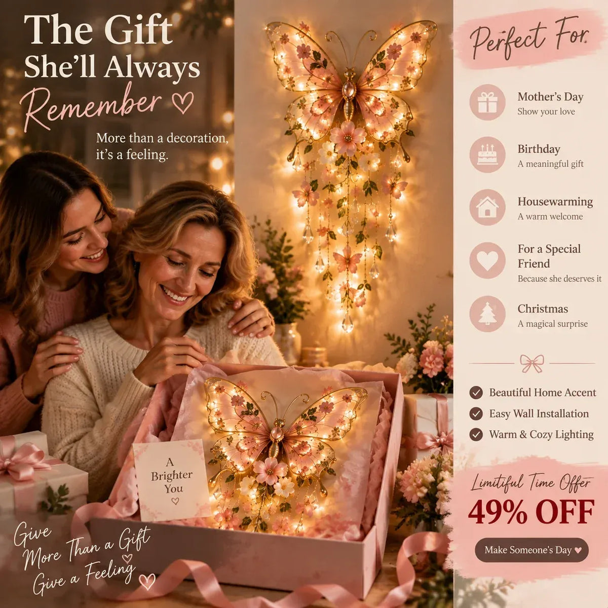 🔥 LAST DAY! 49% OFF – Let Your Garden Glow Like Magic 🦋✨