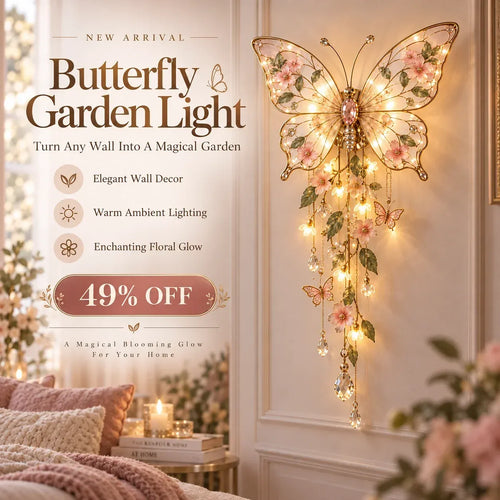 🔥 LAST DAY! 49% OFF – Let Your Garden Glow Like Magic 🦋✨