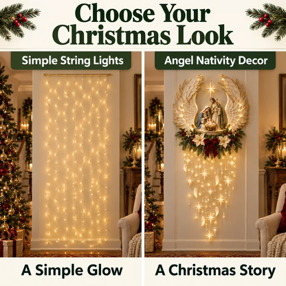 🔥 Last Day 49% OFF ✝️Heavenly Embrace™ Christmas Wall Light