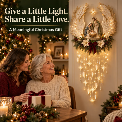 🔥 Last Day 49% OFF ✝️Heavenly Embrace™ Christmas Wall Light