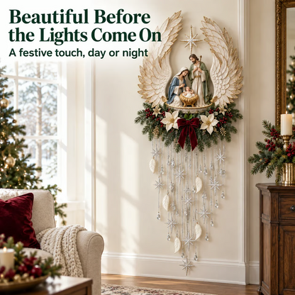 🔥 Last Day 49% OFF ✝️Heavenly Embrace™ Christmas Wall Light