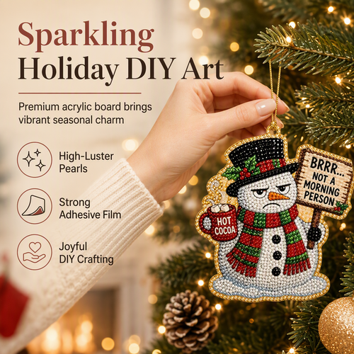 🎄 50% OFF – Christmas Pearl Ornament DIY Kit