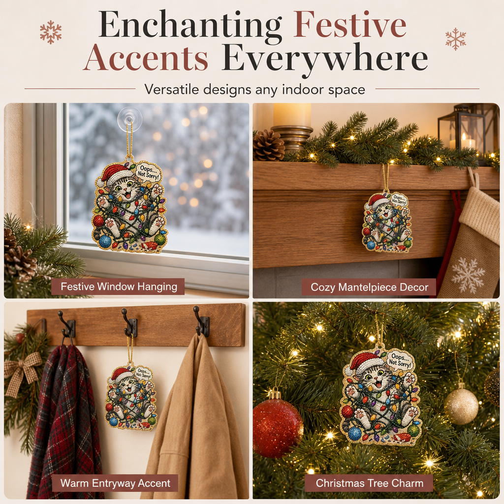 🎄 50% OFF – Christmas Pearl Ornament DIY Kit