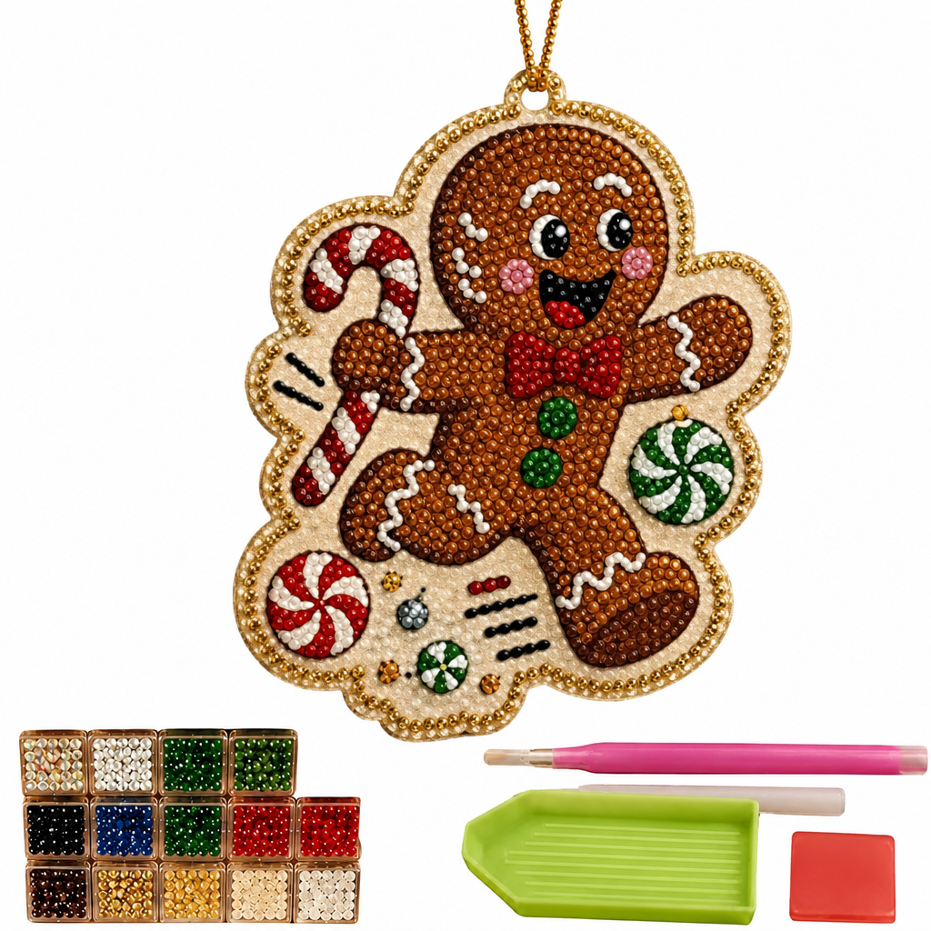 🎄 50% OFF – Christmas Pearl Ornament DIY Kit